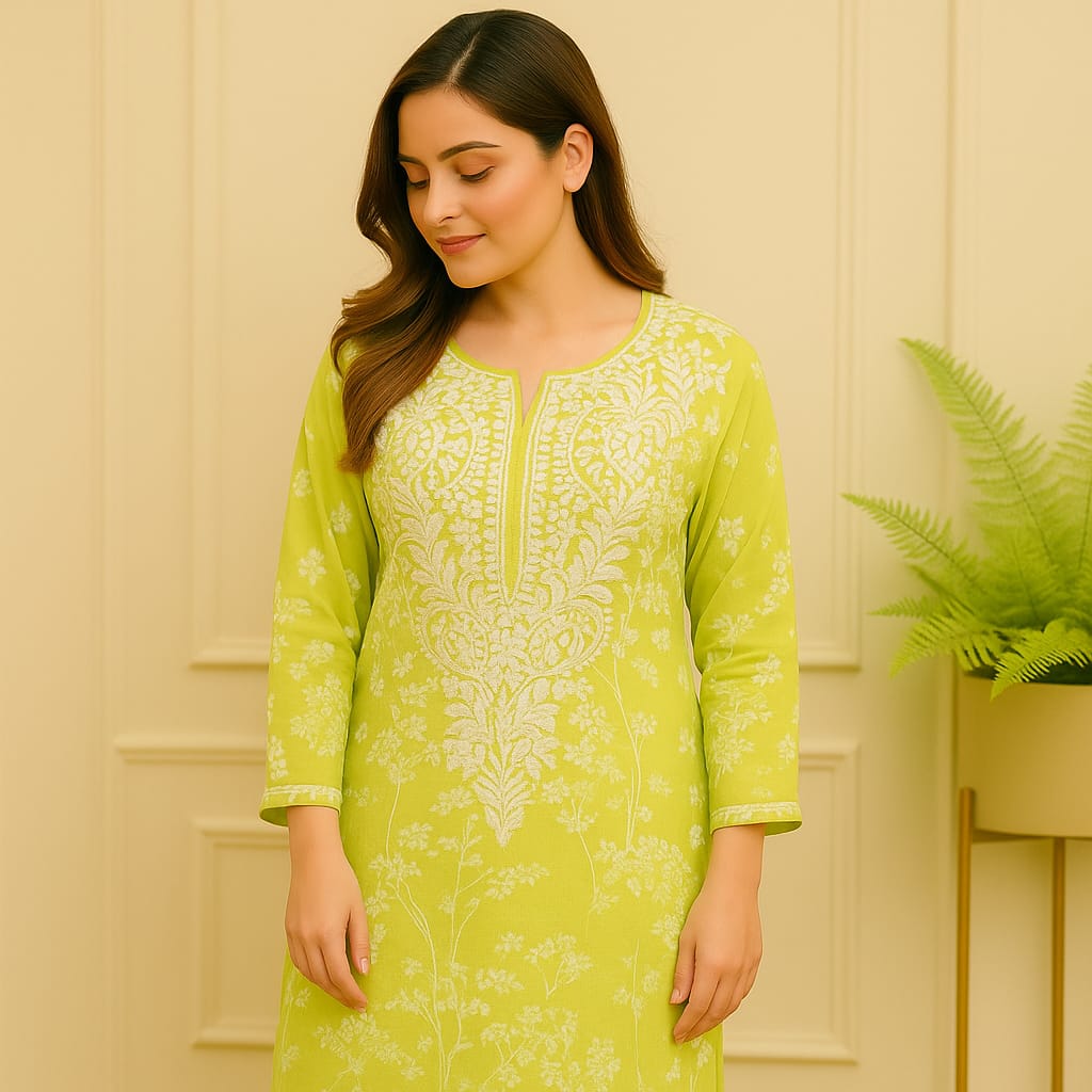 Premium Chikankari (pant + Kurta) COMBO