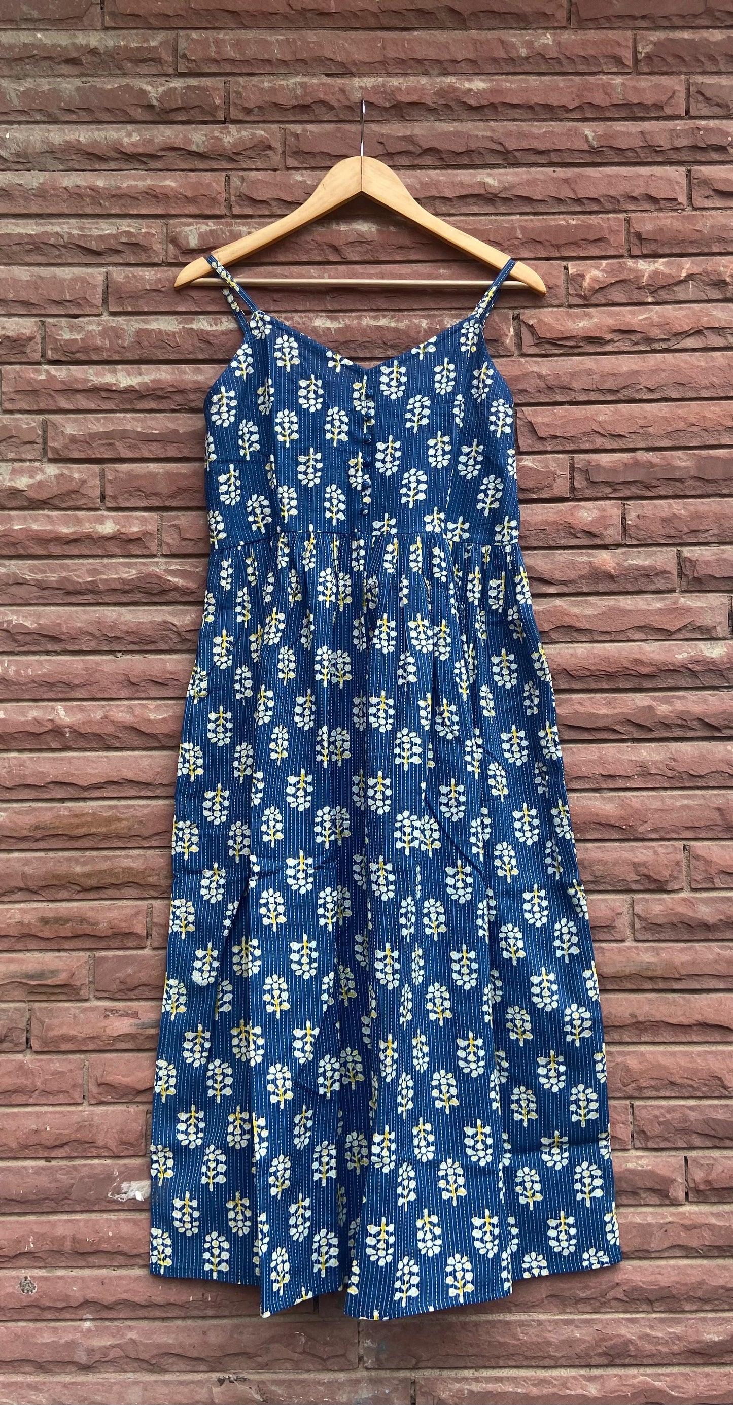 Indigo Katha Strappy Kurta