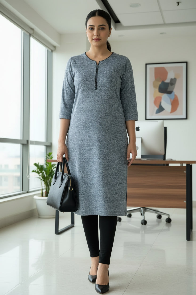 Blue Attitude Winter Kurta