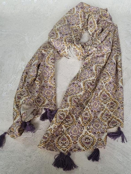 Purple Peppo Scarf