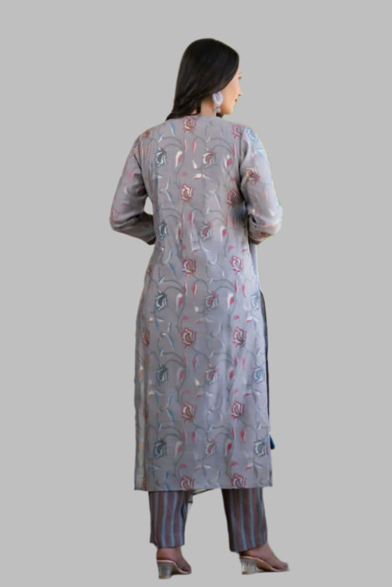 Grey Noor Kurta set