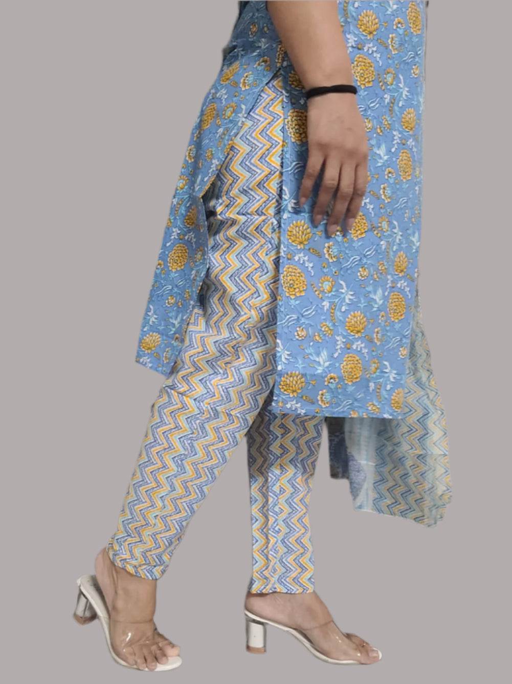 Blue Shree kurta set