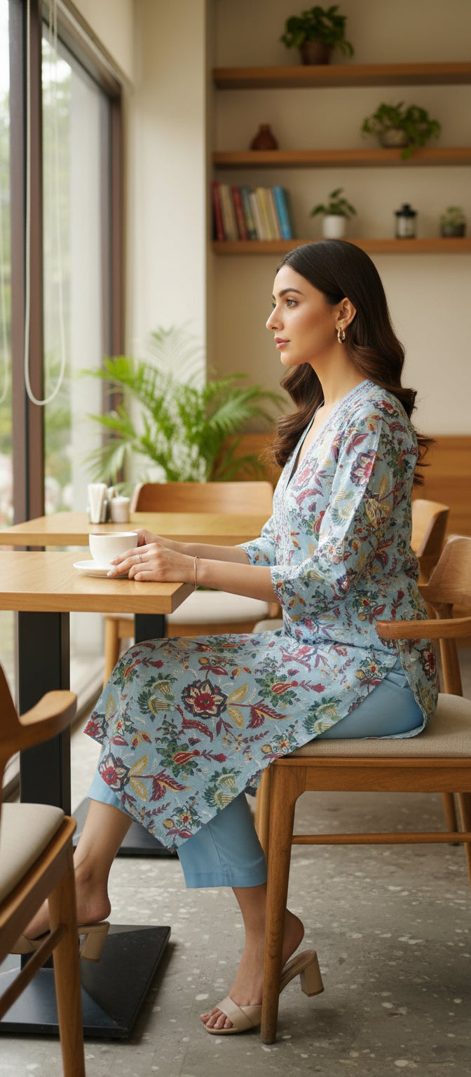 Blue Attitude Kurta Set