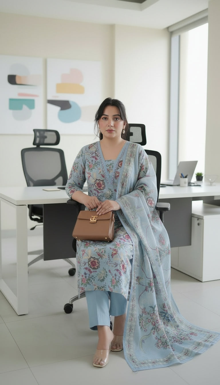 Blue Attitude Kurta Set