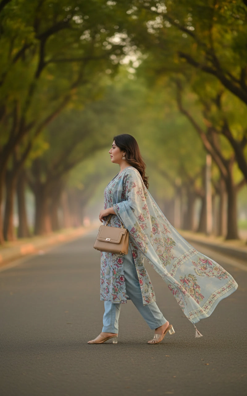 Blue Attitude Kurta Set