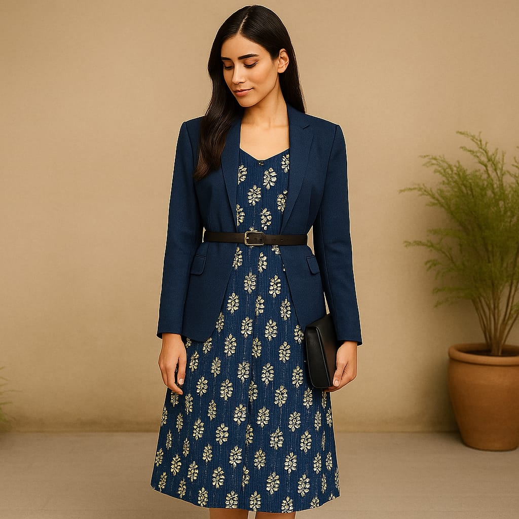Indigo Katha Strappy Kurta