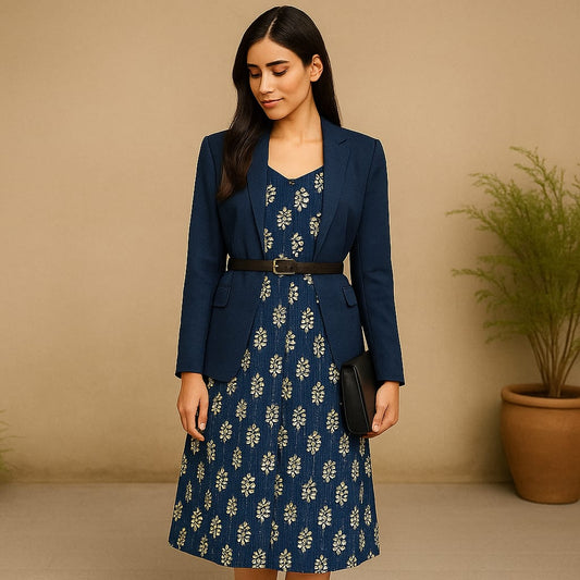 Indigo Katha Strappy Kurta