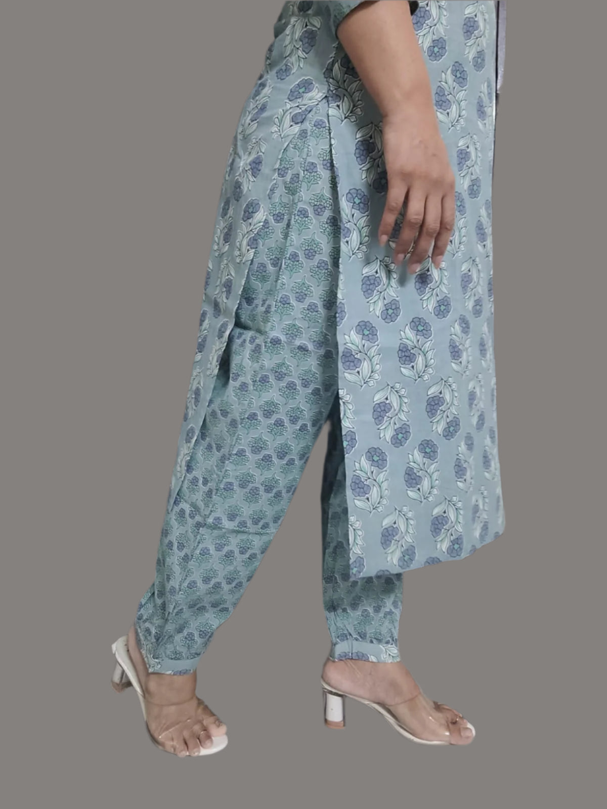 Blue Gulzar Kurta set