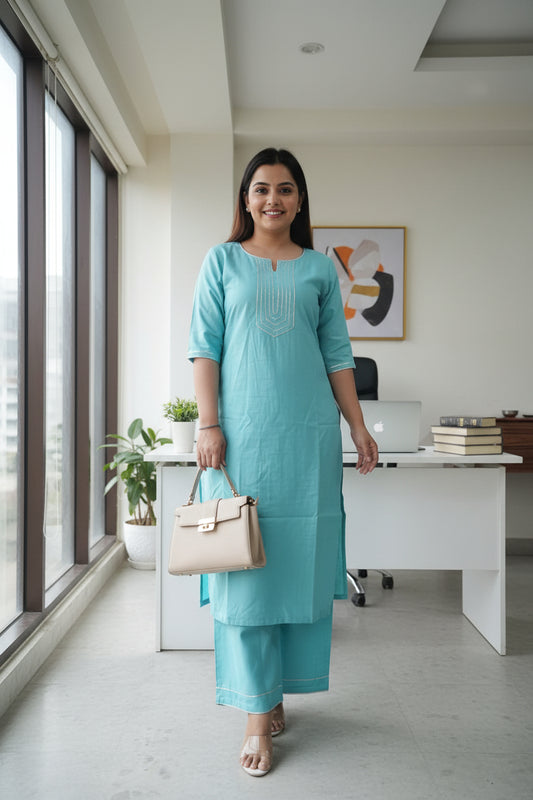 Blue Vanhula Coord set