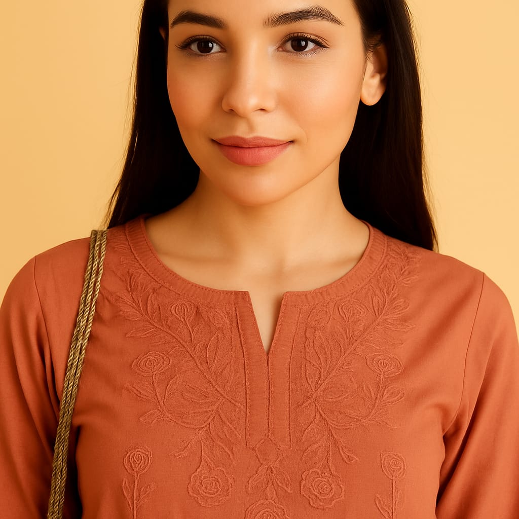 Corel cotton Adab kurta