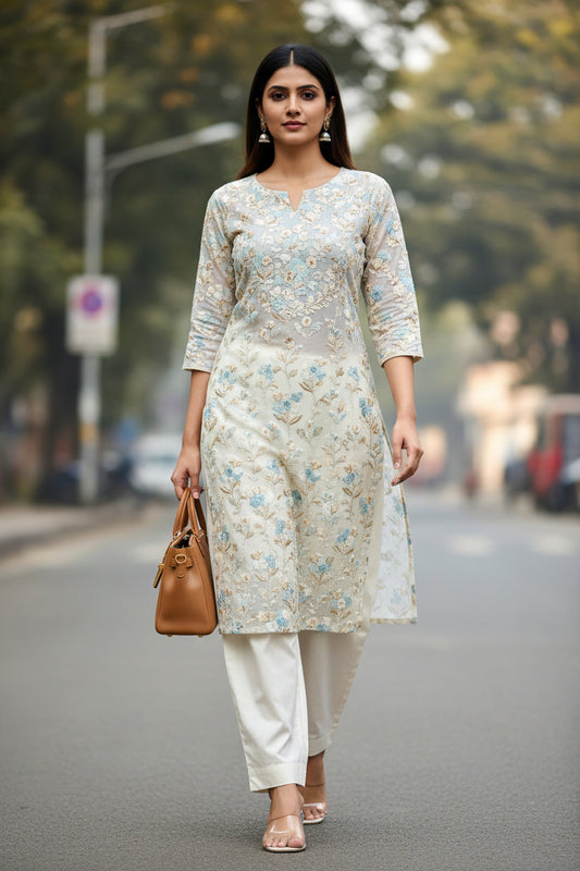 offwhite straight pant