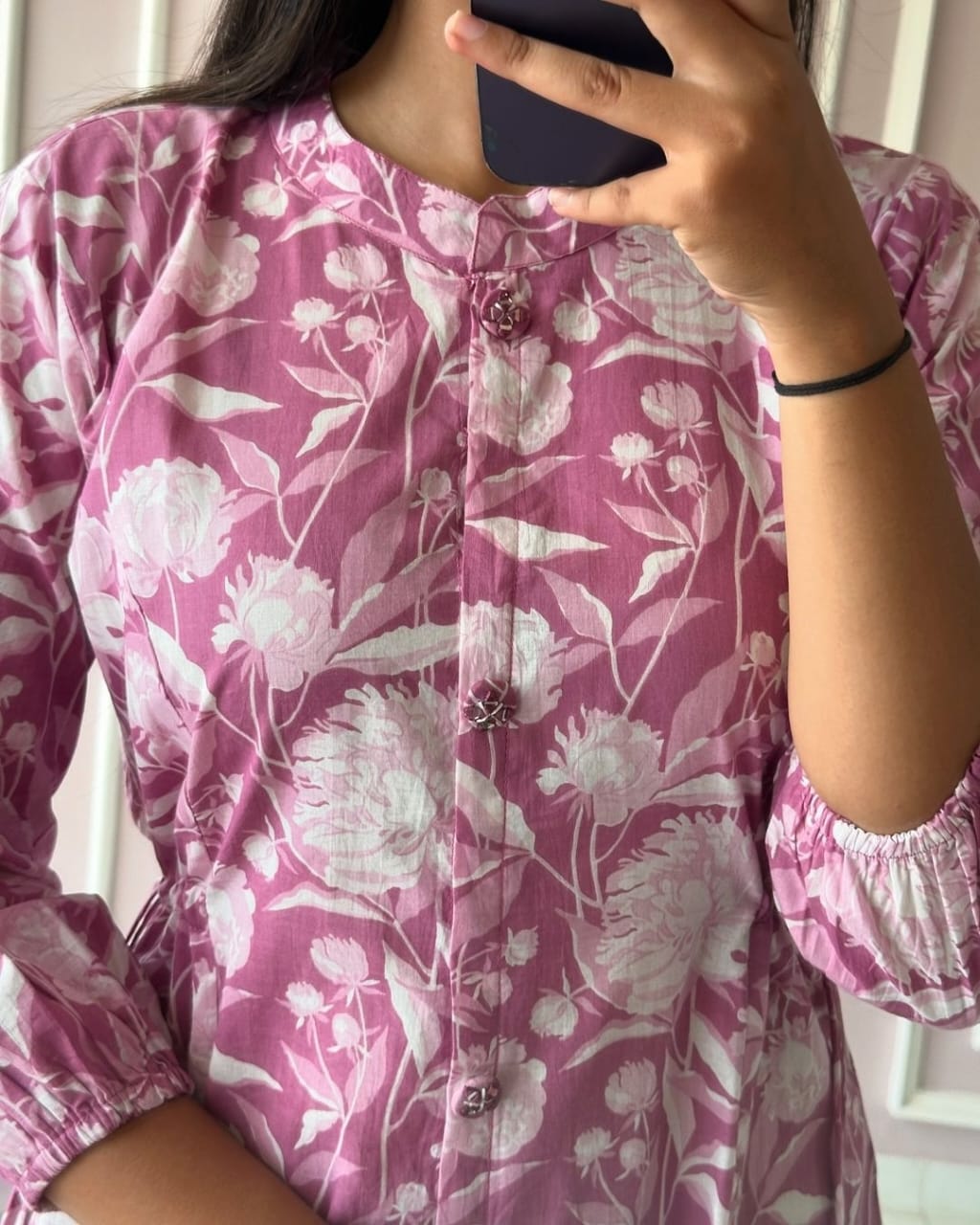 Pink Premium Dress Kurta