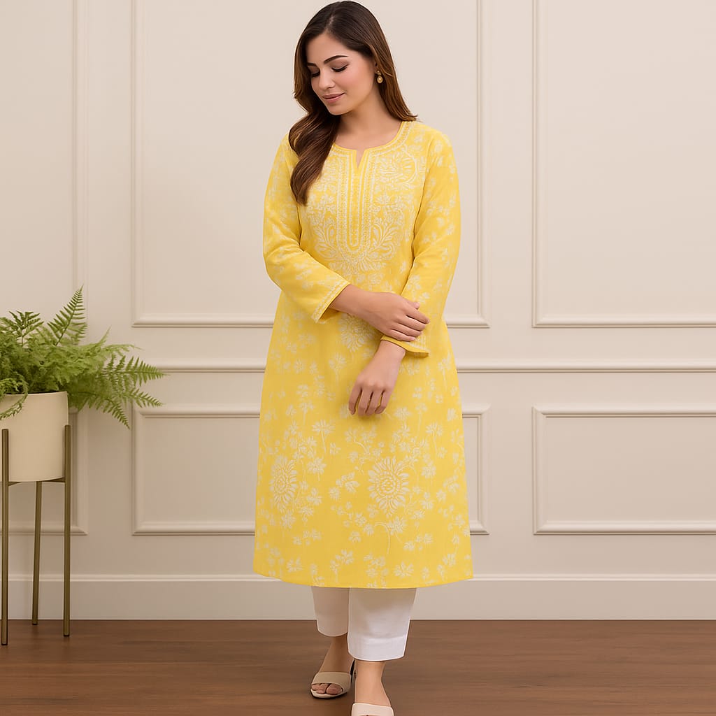 Yellow Chicky Infy coord set
