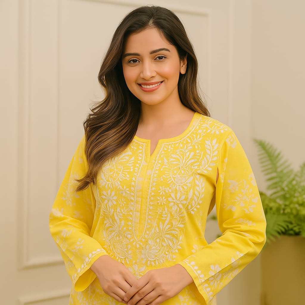 Yellow Chicky Infy coord set