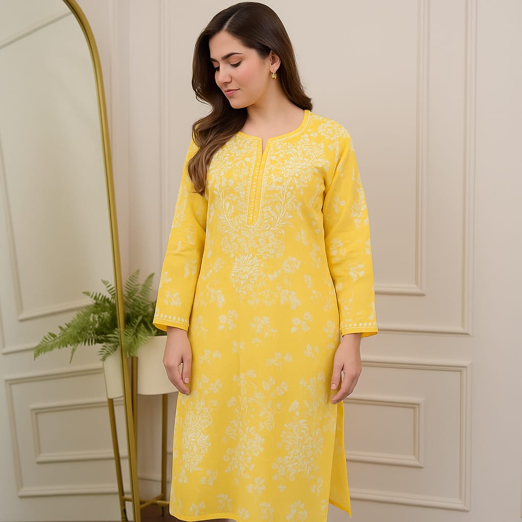 Yellow Chicky Infy coord set